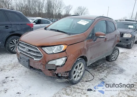2020 Ford Ecosport Se from USA, damaged, VIN MAJ3S2GEXLC329351